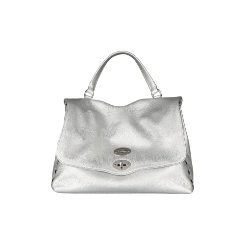Zanellato Телячья кожа Сумка Женская Серебряная