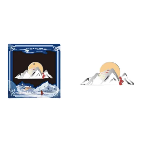 Kinbor The Lost Tomb Cang Hai HUA SHI Nian Металл Брош Ключница Подвески Аниме Тематика