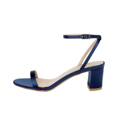 Badgley Mischka Danni II One Strap Sandals 5,5cm Women's Blue Badgley Mischka Danni II One Ремешок Сандалии 5,5см Женские Синие