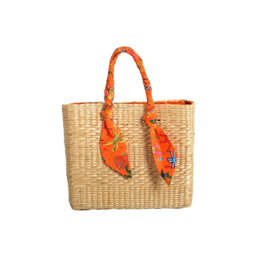 VERSACE Плетеная соломенная сумка-тоут сумка для покупок сумка большая женская цвет хаки