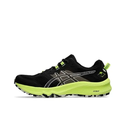 Asics Гель Trabuco Terra 2 Беговые кроссовки Низкий Топ Черный Желтый Мужской