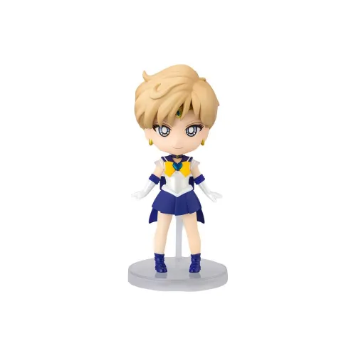 BANDAI Figuarts Mini Фильм Сейлор Мун Eternal Супер SAILOR Uranus Чиби Фигурки 9 см