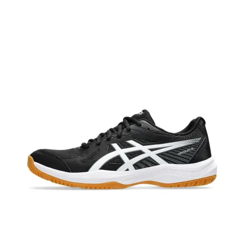 Asics Гель UPCOURT 6 Low Топ Кроссовки для тренировок Мужской Черный Белый
