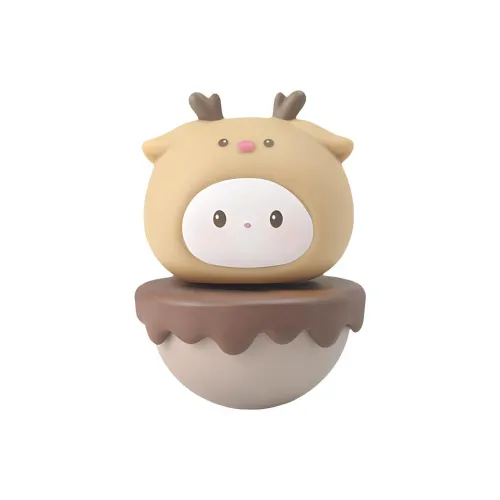 Imobile Мягкий FUFU Милый Дизайн с питомцами Tumbler Милый Твердый Винил Маленький Орнамент Чиби Фигурки