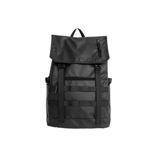 Deli Bear Нейлоновый Рюкзак Стандартный Унисекс Черный