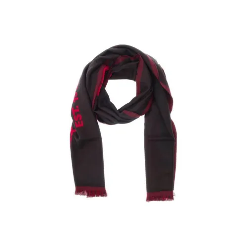 Alexander McQueen Шерстяные шарфы для мужчин