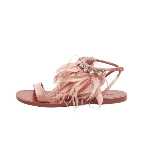 MIU MIU one Ремень Сандалии Розовый Женские