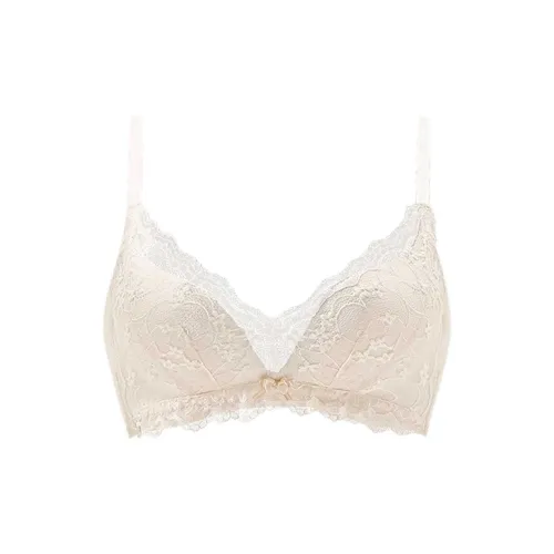 Бюстгальтер Flowers in water женский шампанского цвета