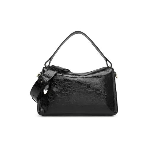 JAGUAR Корова Кожа Сумка Женская Черный Экрю Угольный Серый