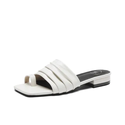 safiya Слипоны 2,6 см Женские Бежевые