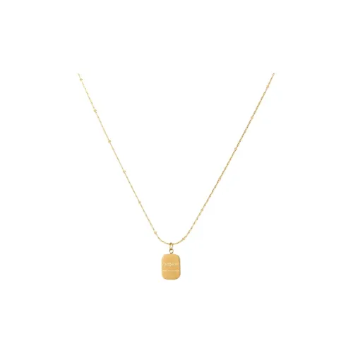 Hkgd Титановые стальные ожерелья женские