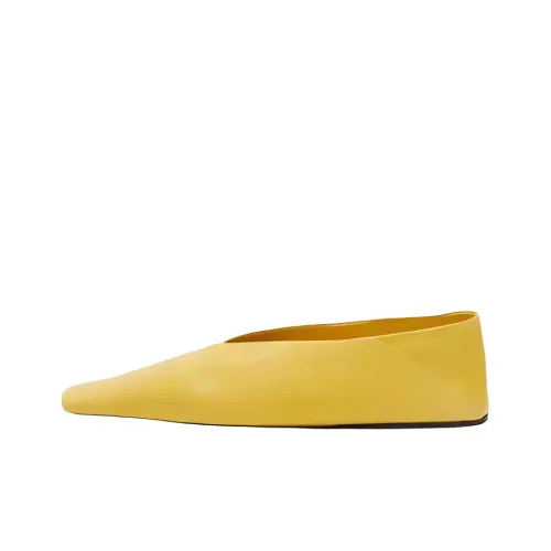 JIL SANDER Женские повседневные туфли Желтые Женские