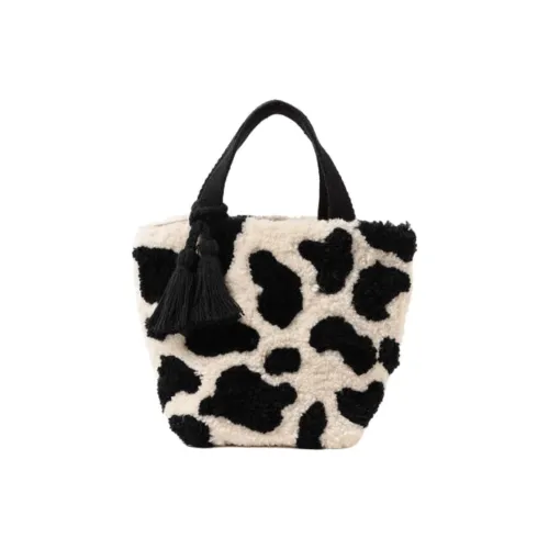 BEAMS Lilas Campbell Коллаборация Полиэстер с Хлопком Сумка Женская Черный Экрю Черный Коричневый