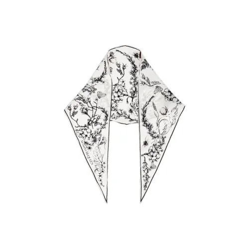 Alexander McQueen Шелковые шарфы для женщин