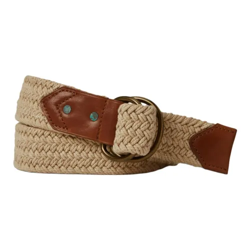 Ralph Lauren Вязаные ткани, Коровья кожа, Латунные ремни, Унисекс