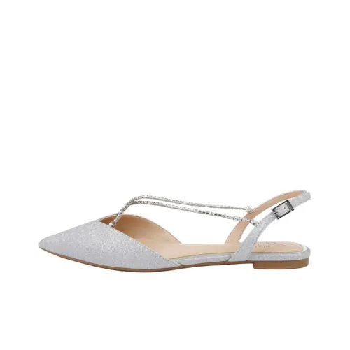 Badgley Mischka Alanna Повседневная обувь Женская Серебряная