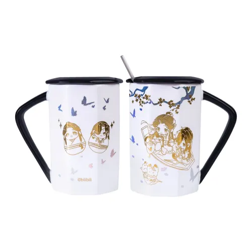 ingyunshi Небесное благословение Night Парк Двойной Shadow Фасеточная Керамика Рекомендуемая чашка бюстгальтера Derivatives Аниме мерч