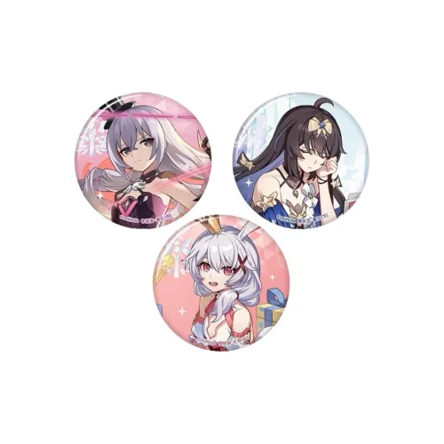 MIHOYO Honkai Броня X Honkai Киана Honkai Ayashiya Святой Сейя Коллекция Значки