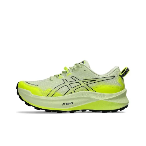 Asics Gel Trabuco Max 3 Low Top Trail Беговые кроссовки Мужские Светло-зеленые