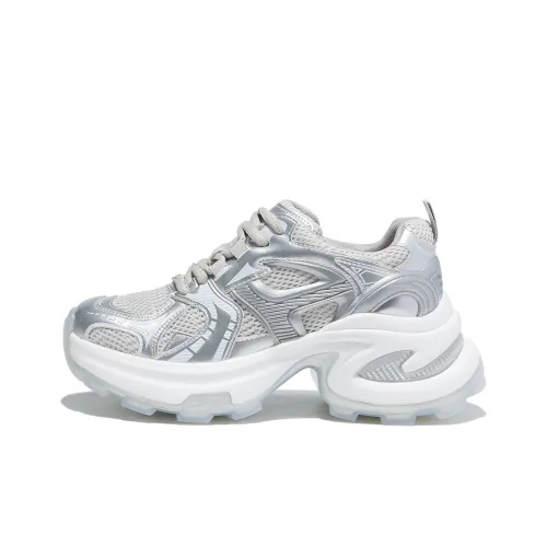 BDED Slip-resistant и дышащие низкие топовые кроссовки с толстой подошвой женские