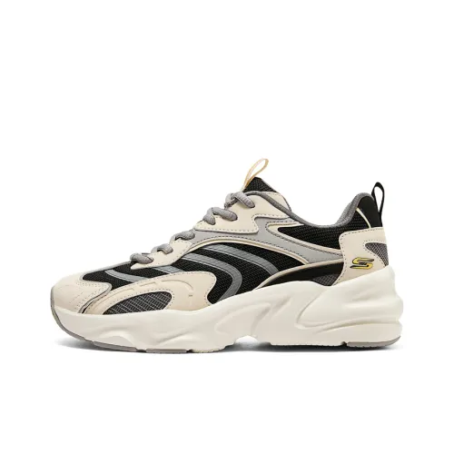 Skechers BOBS BAMINA 2 Low Топ Повседневные Беговые Кроссовки Женские Бежевые Черные