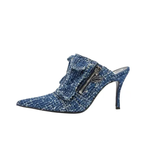 DIESEL D Venus Домашние тапочки Женские Синие