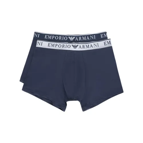 EMPORIO ARMANI Трусы Мужские 2 упаковки синий