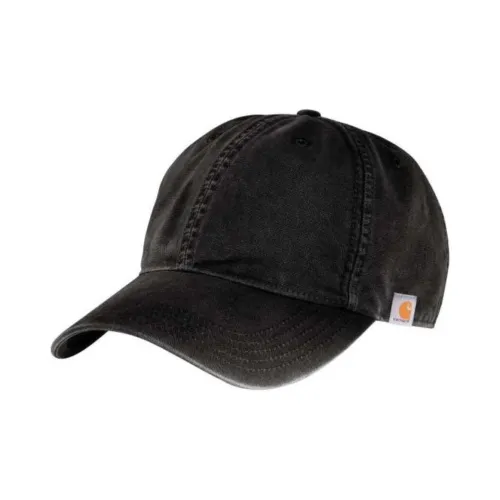 Carhartt Хлопковые кепки унисекс черные