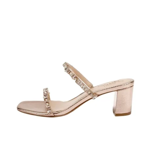 Badgley Mischka Слипоны 5,5 см Женские Розовое Золото