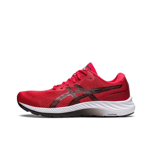 Asics Гель Excite 9 Устойчивые к истиранию Низкие Кроссовки для Бега Мужские Красные