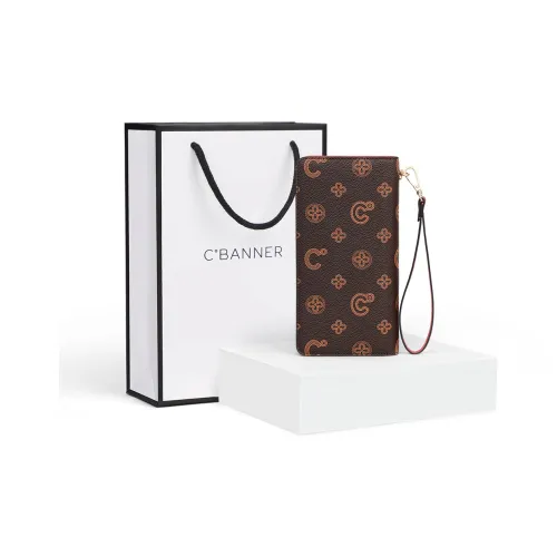 C°BANNER Синтетическая кожа Кошелек Клатч Сумка для хранения Женская