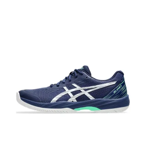 Asics Gel Game 9 Low Топ Теннисные Кроссовки Мужские Синие