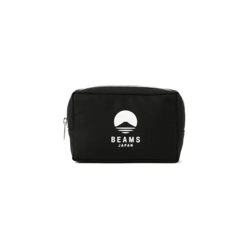 BEAMS × Вечнозеленый Works Коллаборация Хлопок Мешок для хранения Унисекс Черный Морской синий Апельсин