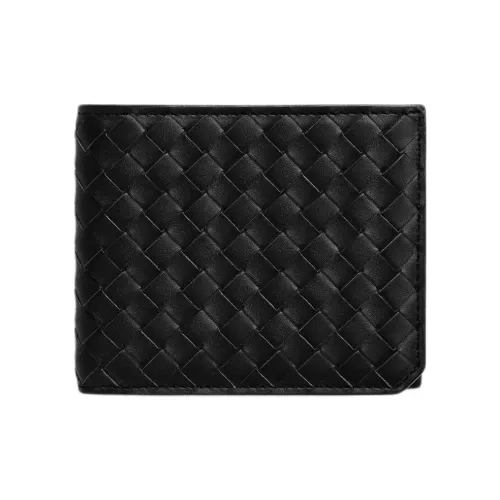 Bottega Veneta Кошелек из коровьей кожи Мужской Черный