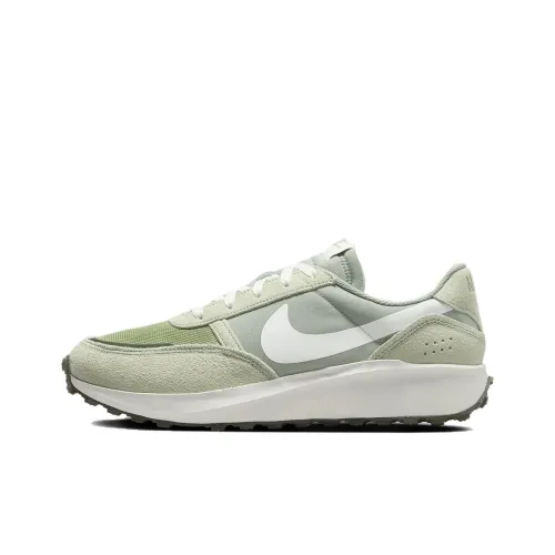 Nike Waffle Nav Slip Resistant Abrasion Resistant Low Top Casual Unisex Green Найк Waffle Nav противоскользящий устойчивый к истиранию низкий топ повседневный унисекс зеленый