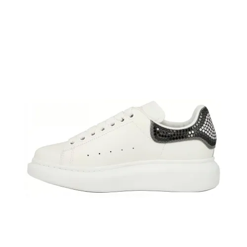 Alexander McQueen Larry Low Топ Кроссовки для скейтбординга Женские Белые