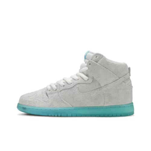 Nike Dunk SB Baohaus Chairman Bao High Топ Скейтборд Кроссовки Унисекс Серый Синий