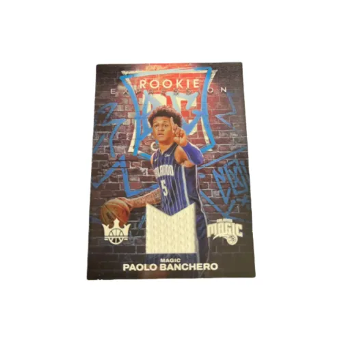 Панини Банчеро 22 23 Hoops Новые звезды Джерси Материал Звезда Карта пройдет Through Спортивные карты 1 шт