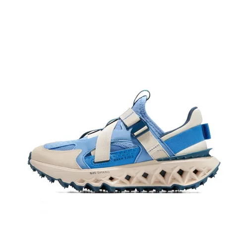 COLE HAAN Беговые кроссовки Низкий верх Синий/бежевый Женские