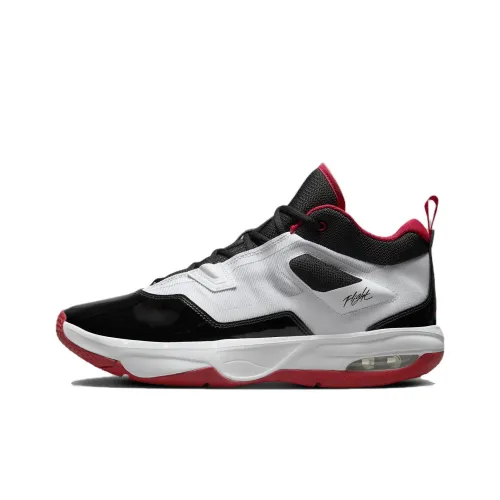 Nike Stay Loyal 3 Амортизирующие шоки противоскользящие устойчивые к истиранию высокие баскетбольные кроссовки для мужчин черный белый