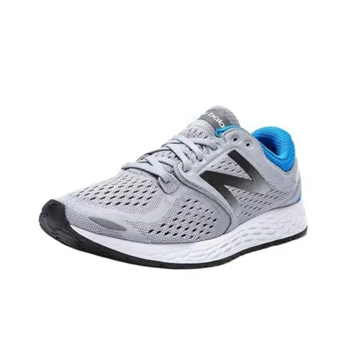 New Balance Fresh Foam Zante v3 Low Топ Повседневная Беговая Обувь Мужская Серый Синий