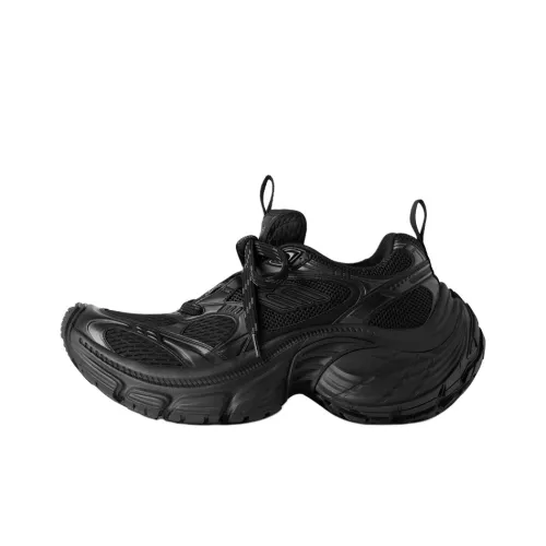 Balenciaga 10XL Толстоподошвенные кроссовки Low Топ Черные Женские