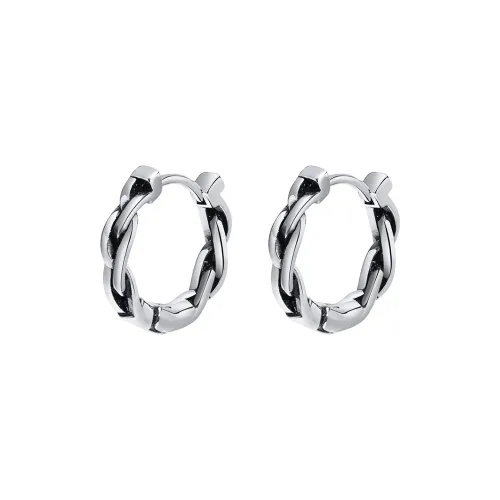 Серьги PEACE CAT из титановой стали унисекс