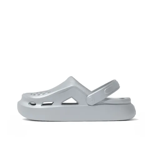 MAISON MISFIT 15 Сабо Мужской Космический Серебряный