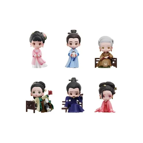 Koi Take Fun 'Zhi Niu Zhi Niu Should IT Be Зеленый или Красный?' Коллекция Слепые коробки Один Mystery Коробка Целая коробка 6 шт