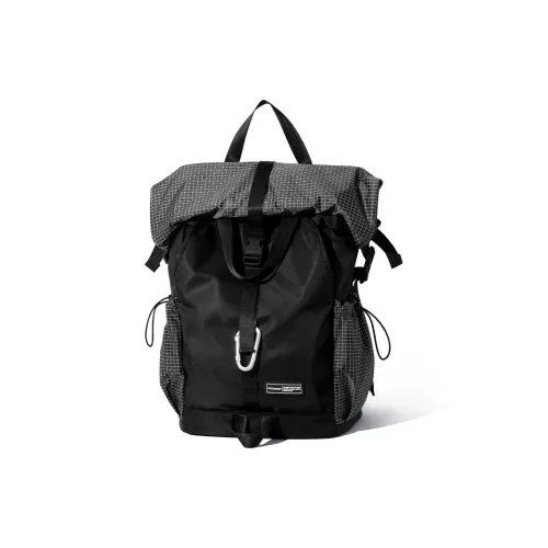 MOYYI Oxford Рюкзак Унисекс Крутой Черный