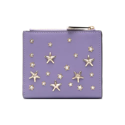 Jimmy Choo Кошелек из телячьей кожи унисекс фиолетовый