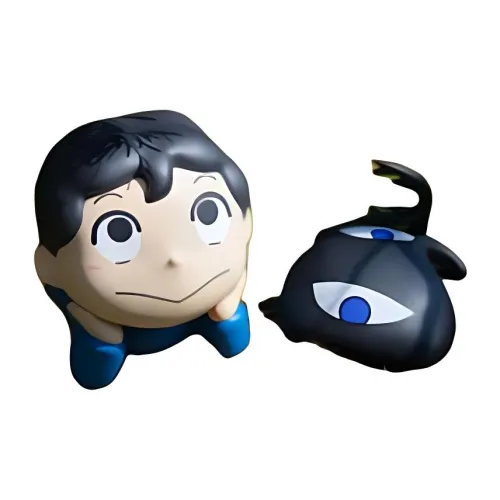 BANDAI Puchui Милый Король Рейтинг Погги и Качка Чиби Фигурки 33,5 см