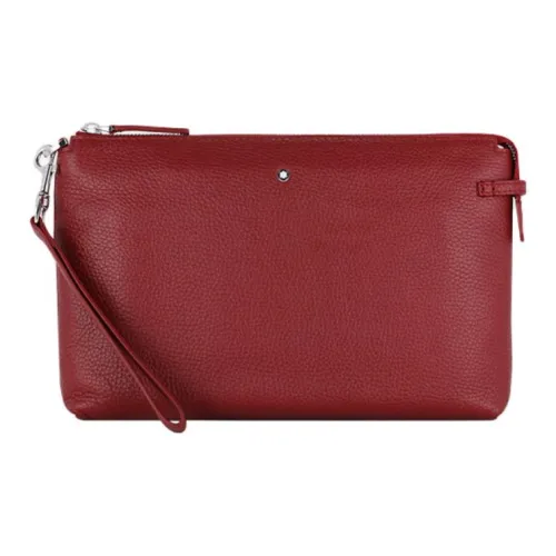 MONTBLANC Кожа Клатч Мужской Красный