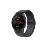 Вязаные ткани, магнитная застежка, ремень [космический серый]